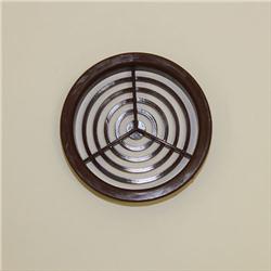 Round Brown Vent