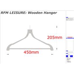 Anti-theft Wooden Hanger
