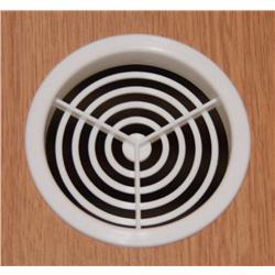 Round White Vent