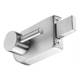 Stainless Steel Toilet Cubicle Bolt - Left Handed