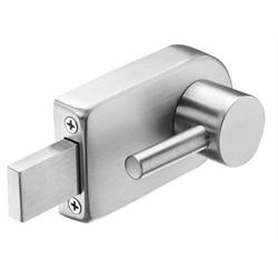 Stainless Steel Toilet Cubicle Lock - Right Handed